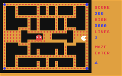 Maze Eater (Cascade Games) - Screenshot - Gameplay Image