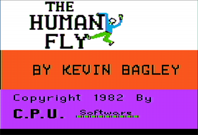 The Human Fly - Screenshot - Game Title Image