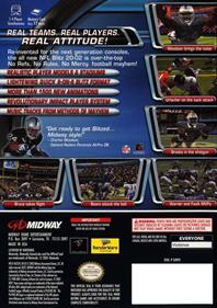 NFL Blitz 2002 - Box - Back Image