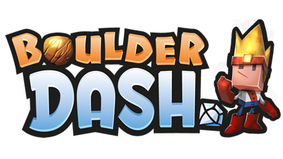 Boulder Dash: 30th Anniversary - Clear Logo Image