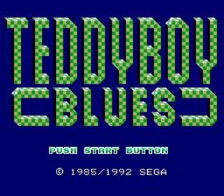 Teddy Boy Blues - Screenshot - Gameplay Image