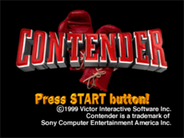 Contender - Screenshot - Game Title Image