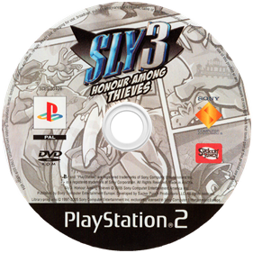 Sly 3: Honor Among Thieves - Disc Image