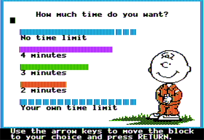 Peanuts Maze Marathon - Screenshot - Game Select Image
