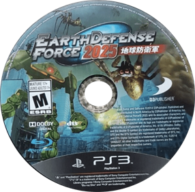 Earth Defense Force 2025 - Disc Image