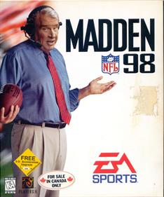 Madden NFL 98 - Box - Front Image