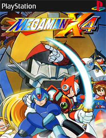 Mega Man X4 - Fanart - Box - Front Image