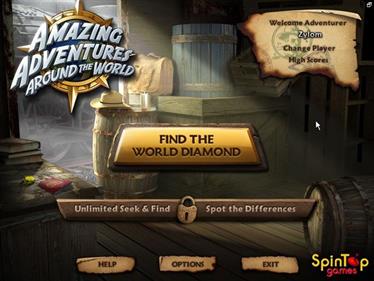 Amazing Adventures: Around the World - Screenshot - Game Title Image