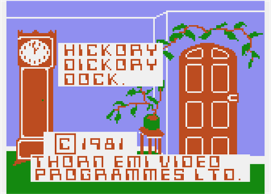 Hickory Dickory Dock & Baa Baa Black Sheep - Screenshot - Game Title Image