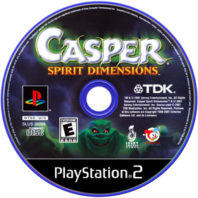 Casper: Spirit Dimensions - Disc Image