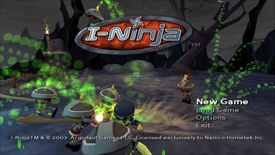 I-Ninja - Screenshot - Game Title Image