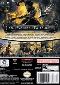 Prince of Persia: The Two Thrones - Box - Back Image