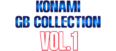 Konami GB Collection: Vol.1 - Clear Logo Image
