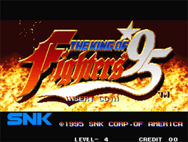 The King of Fighters '95 - Screenshot - Game Title Image