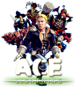Ace Lightning - Clear Logo Image