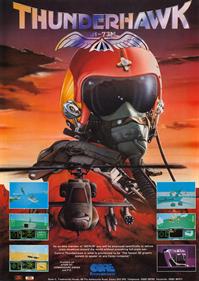 Thunderhawk - Advertisement Flyer - Front Image
