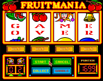 Fruitmania - Screenshot - Game Over Image