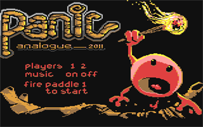Panic Analogue - Screenshot - Game Title Image