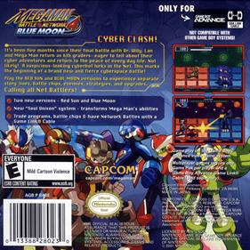 Mega Man Battle Network 4: Blue Moon - Box - Back Image