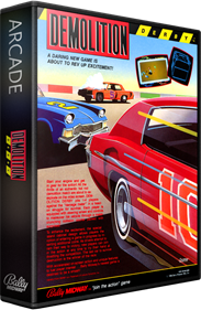 Demolition Derby (Bally Midway) - Box - 3D Image