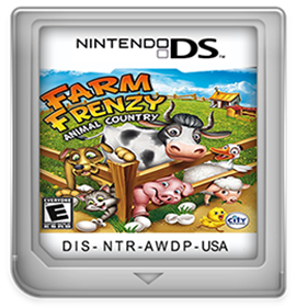 Farm Frenzy: Animal Country - Fanart - Cart - Front Image