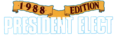 President Elect: 1988 Edition - Clear Logo Image