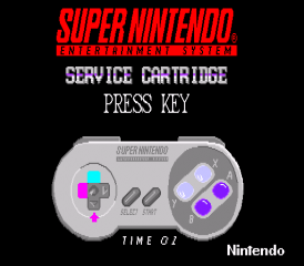 SNES Burn-in Test Cartridge