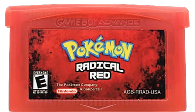 Pokémon Radical Red - Cart - 3D Image