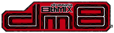 DrumMania 8th Mix - Clear Logo Image