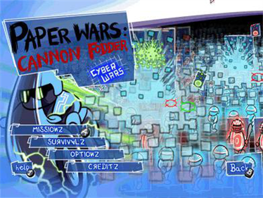 Paper Wars: Cannon Fodder - Screenshot - Game Title Image