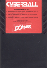 Cyberball (Domark) - Cart - Front