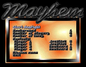 Mayhem - Screenshot - Game Select Image