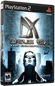 Deus Ex: The Conspiracy - Box - 3D Image