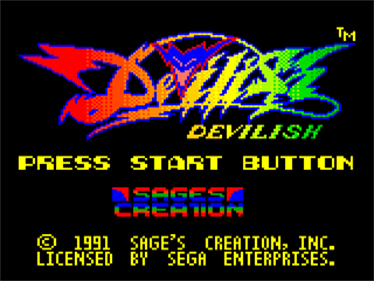 Devilish - Screenshot - Game Title Image