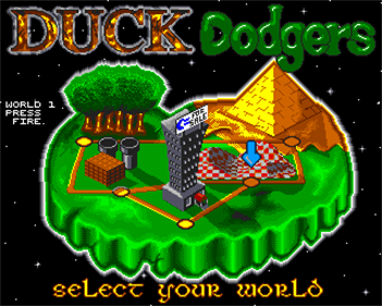 Duck Dodgers - Screenshot - Game Select Image