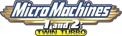 Micro Machines 1 and 2: Twin Turbo - Clear Logo Image