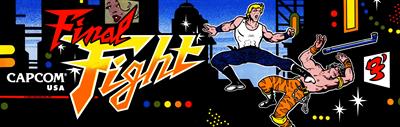 Final Fight - Arcade - Marquee Image