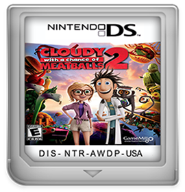 Cloudy With a Chance of Meatballs 2 - Fanart - Cart - Front Image