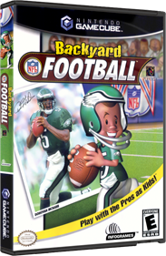 Backyard Football - Box - 3D