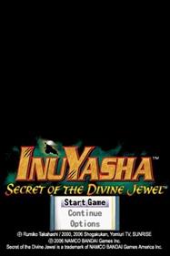 Inuyasha: Secret of the Divine Jewel - Screenshot - Game Title Image