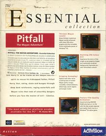 Pitfall: The Mayan Adventure - Box - Back Image