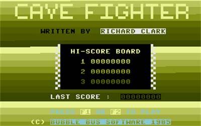 Cave Fighter - Screenshot - Game Title Image