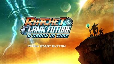 Ratchet & Clank Future: A Crack in Time - Screenshot - Game Title Image