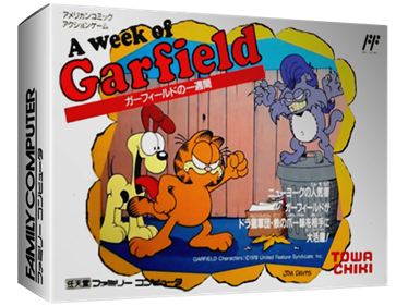 A Week of Garfield - Box - 3D Image