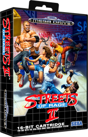 Streets of Rage 2 - Box - 3D Image