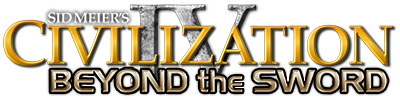 Sid Meier's Civilization IV: Beyond the Sword - Clear Logo Image