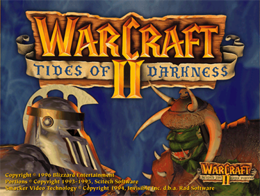 Warcraft II: Beyond the Dark Portal - Screenshot - Game Title Image