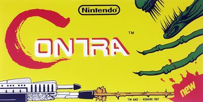Contra (PlayChoice-10) - Arcade - Marquee Image