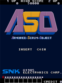 Alpha Mission - Screenshot - Game Title Image