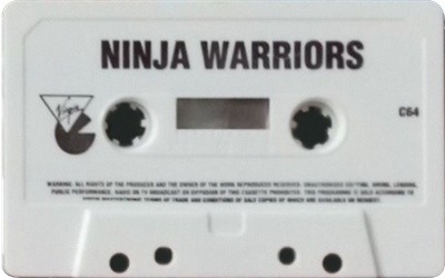 The Ninja Warriors - Cart - Front Image